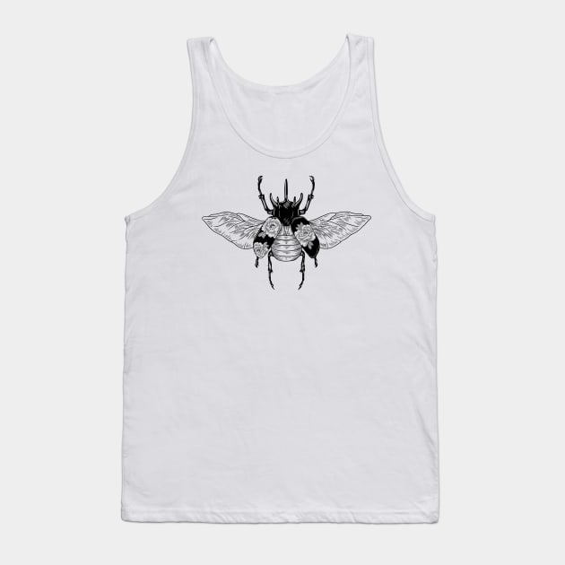 Floral Bug Tank Top by marissafv